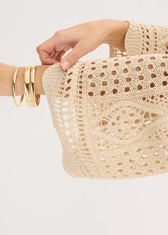 Maglia traforata, bonprix