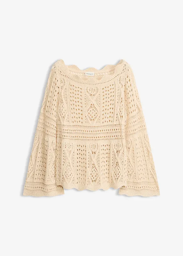 Maglia traforata, bonprix