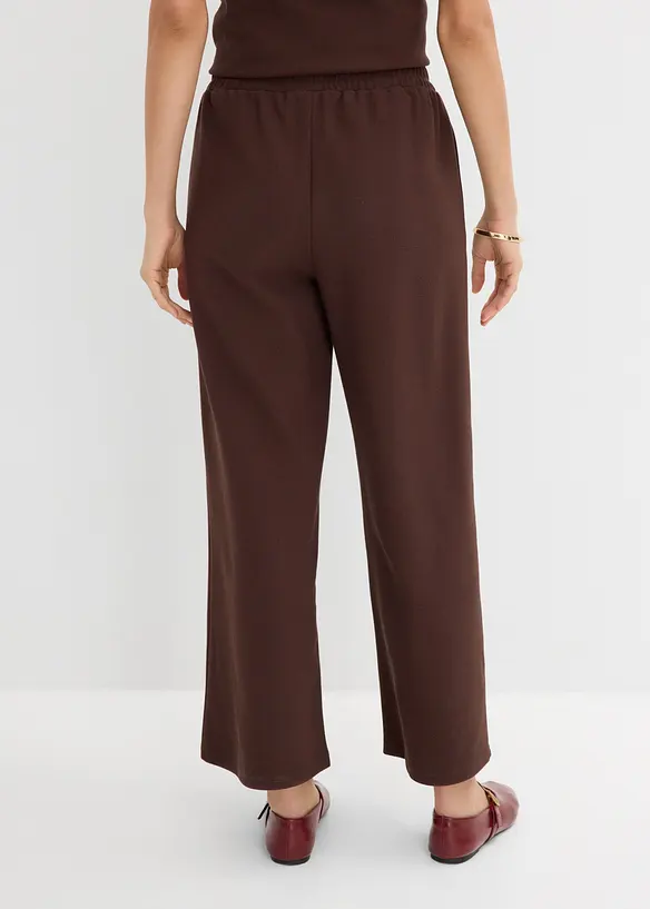 Pantaloni culotte in piquet, bonprix