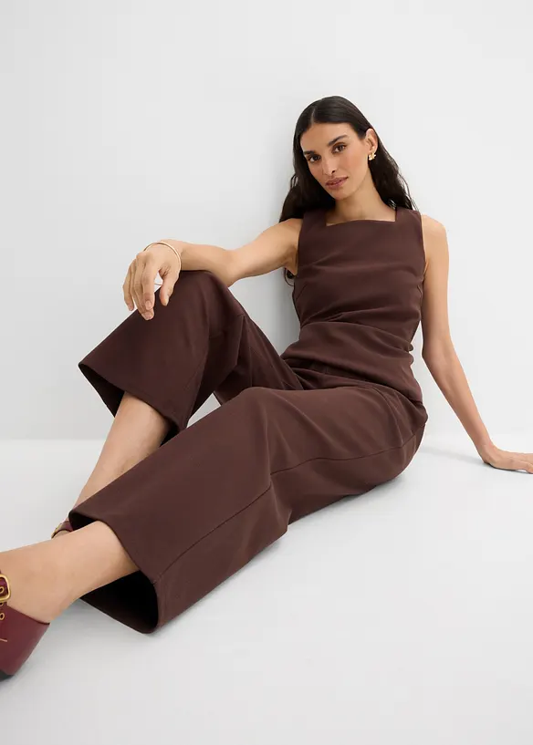 Pantaloni culotte in piquet, bonprix