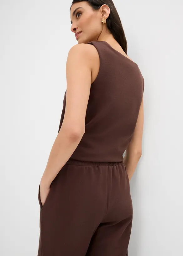 Pantaloni culotte in piquet, bonprix