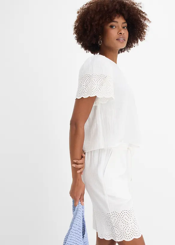 Bermuda in mussola leggera, bonprix