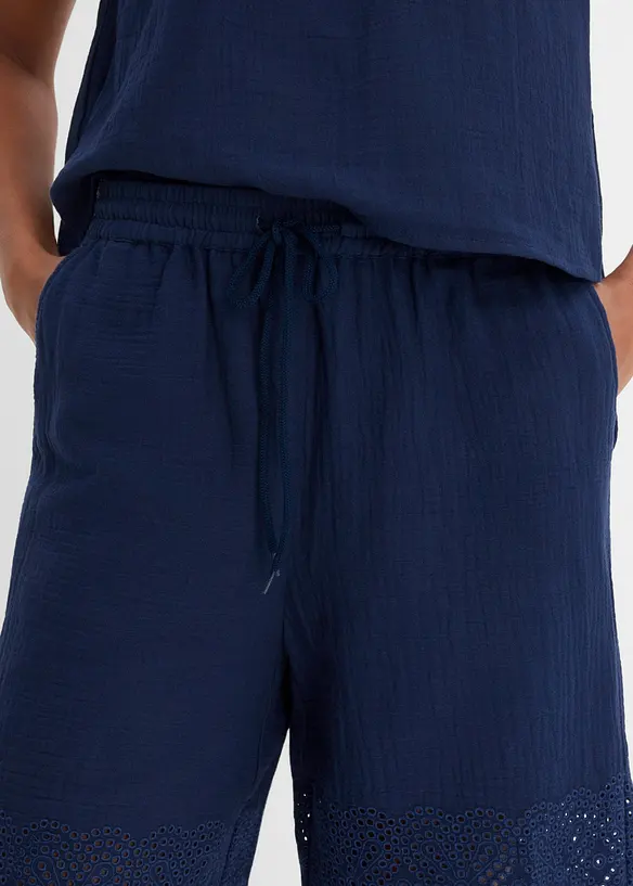 Bermuda in mussola leggera, bonprix