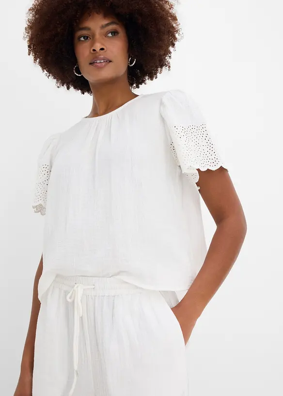 Bermuda in mussola leggera, bonprix