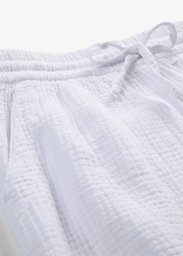 Pantaloni in mussola fresca e leggera, bonprix