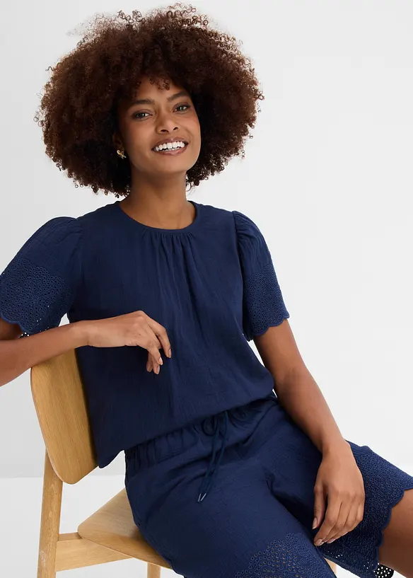 Bermuda in mussola leggera, bonprix