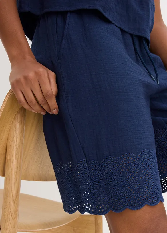 Bermuda in mussola leggera, bonprix