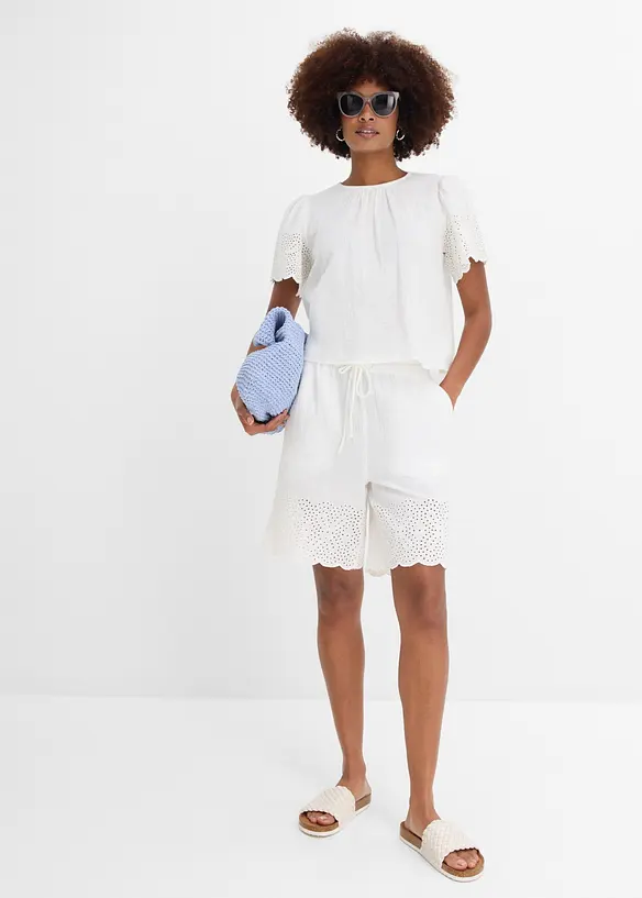 Bermuda in mussola leggera, bonprix