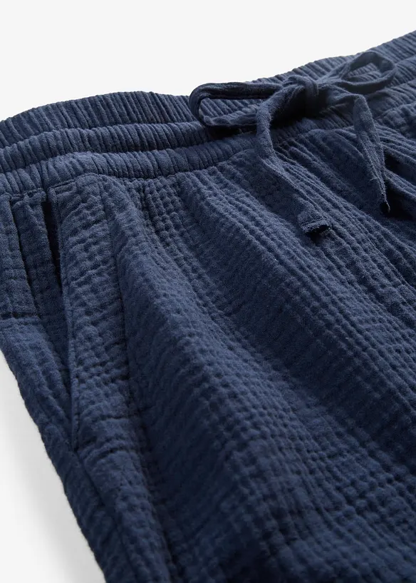 Pantaloni in mussola fresca e leggera, bonprix