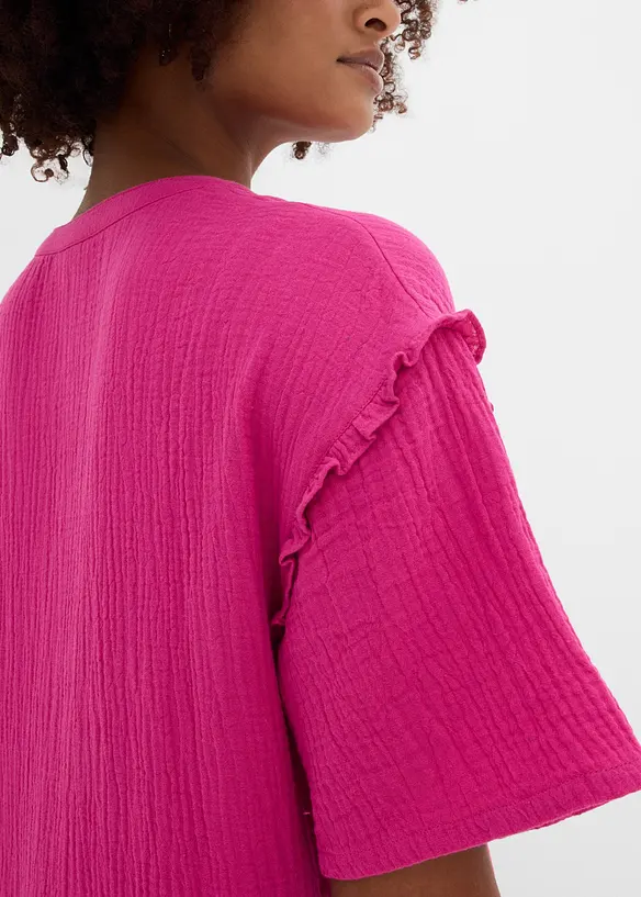 Abito midi in mussola morbida, bonprix