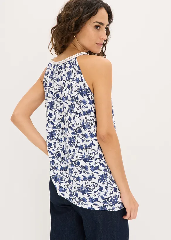 Top in viscosa con spalline sottili, bonprix