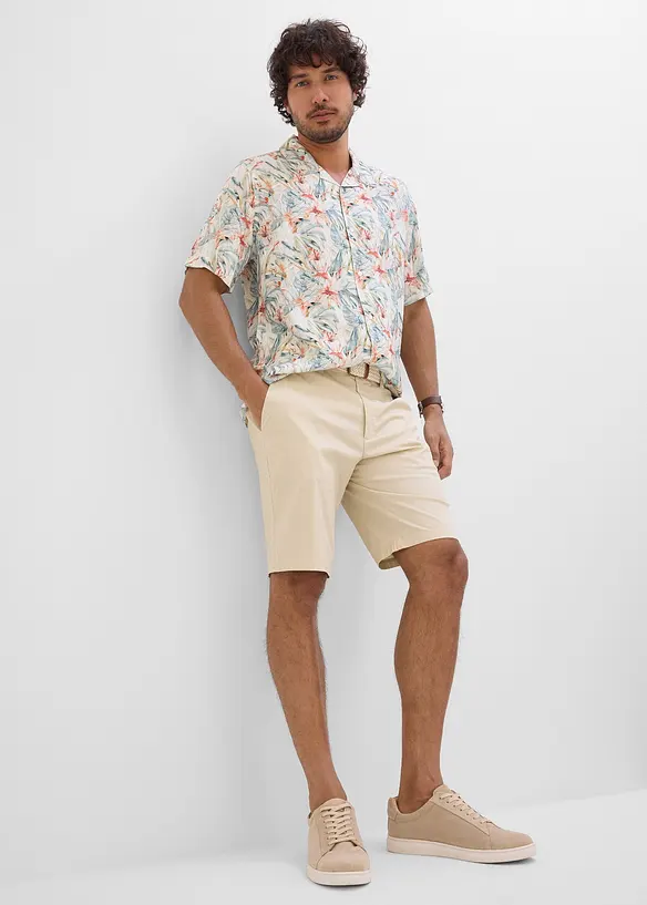 Camicia resort in puro viscosa, bonprix