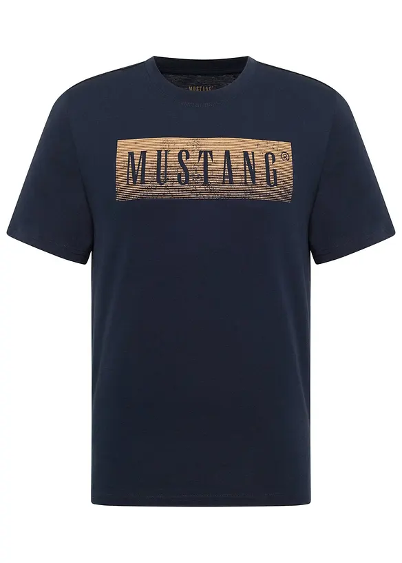 T-shirt Mustang Austin in puro cotone biologico, Mustang Jeans