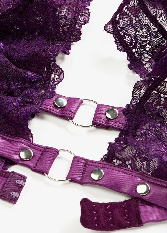 Reggiseno bustier e tanga ouvert (set 2 pezzi), bonprix