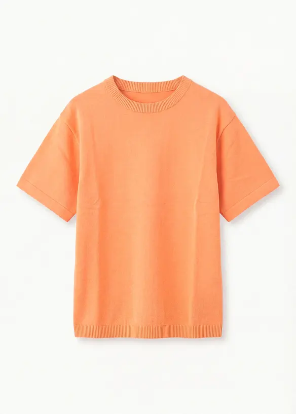 Maglione in filato fine di puro cotone biologico, bonprix