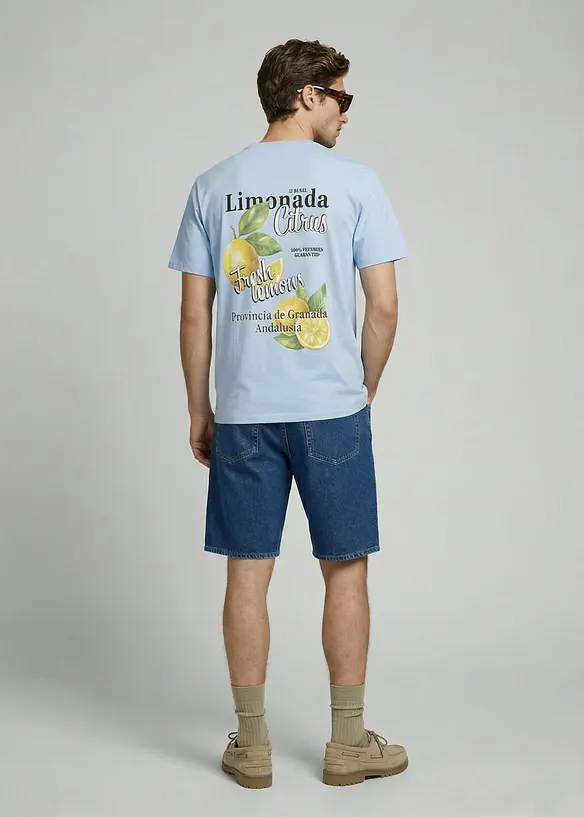 T-shirt JJ REBEL in puro cotone, JJ REBEL