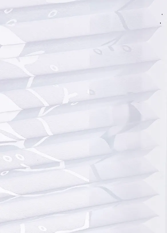 Tenda plissettata devor&eacute; con foglie, bonprix