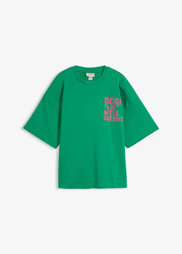 Maxi maglia in puro cotone biologico, bonprix