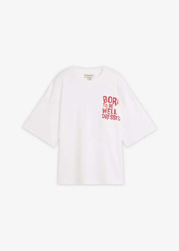 Maxi maglia in puro cotone biologico, bonprix