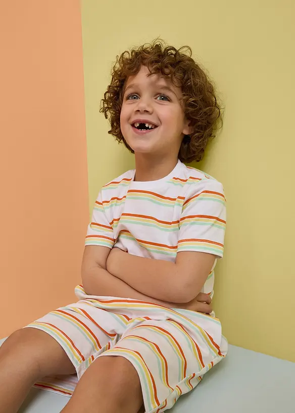 T-shirt in puro cotone biologico (pacco da 3), bonprix