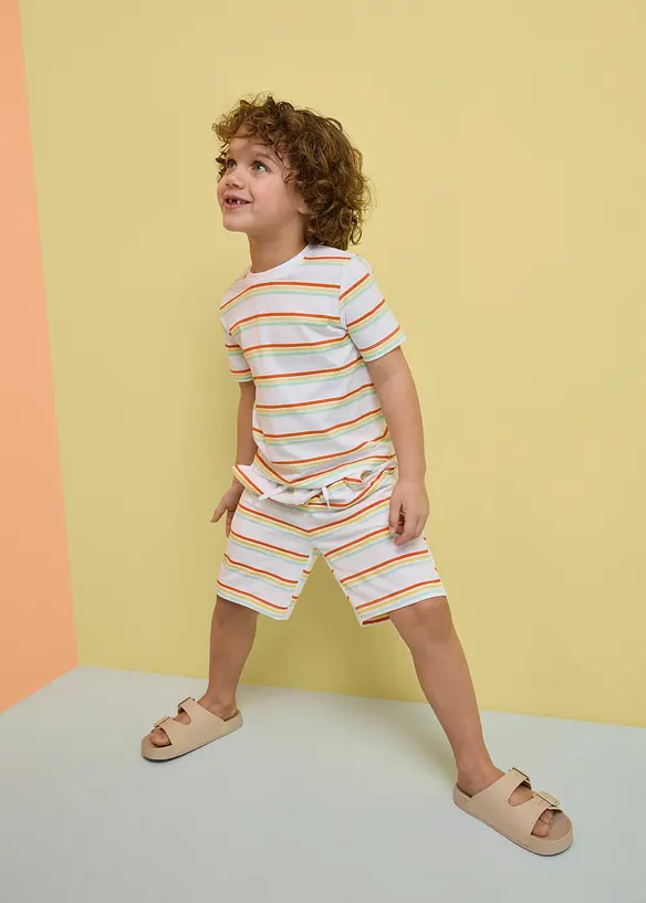 T-shirt in puro cotone biologico (pacco da 3), bonprix
