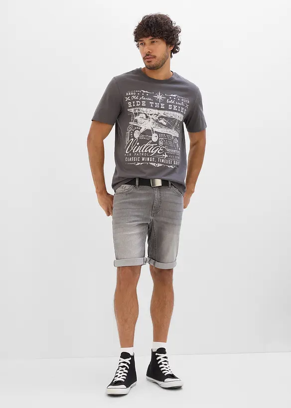 T-shirt in puro cotone biologico, bonprix