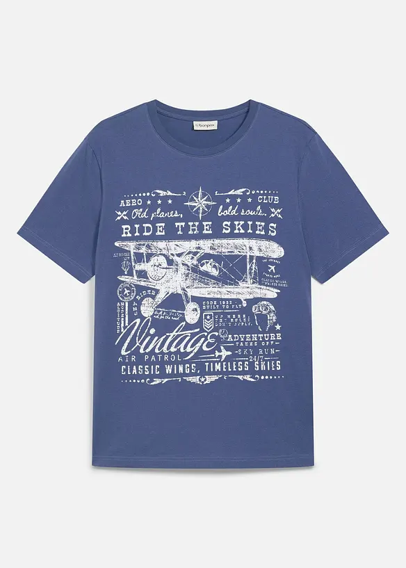 T-shirt in puro cotone biologico, bonprix