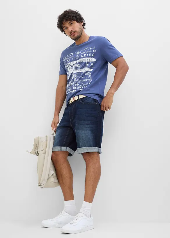 T-shirt in puro cotone biologico, bonprix