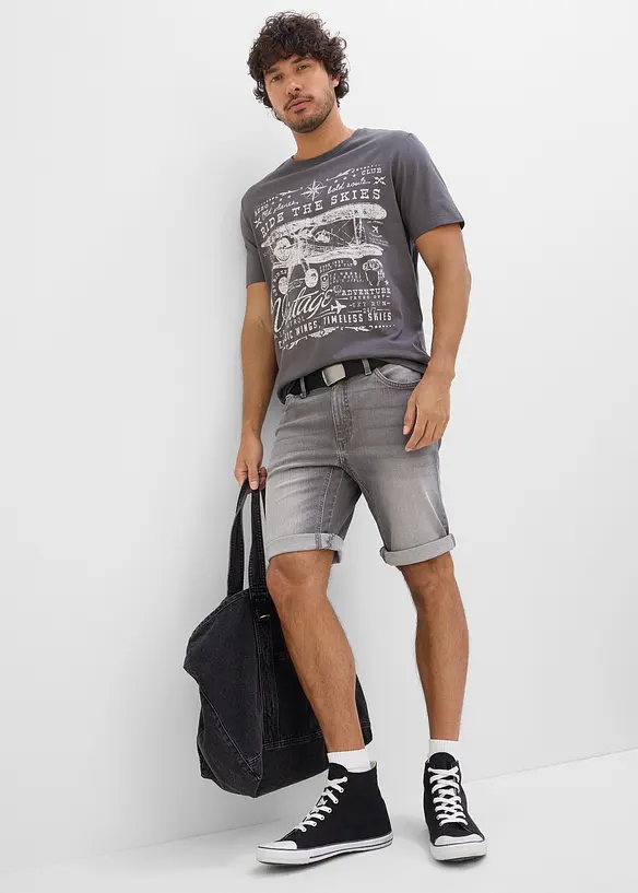 T-shirt in puro cotone biologico, bonprix
