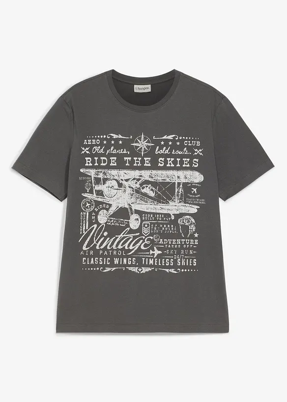 T-shirt in puro cotone biologico, bonprix