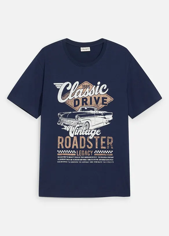 T-shirt in puro cotone biologico, bonprix