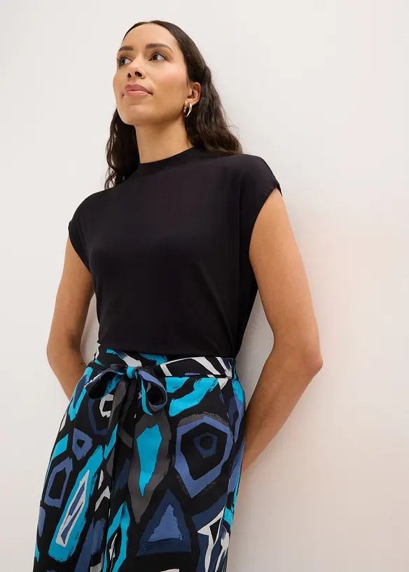 Pantaloni culotte in viscosa fluida, bonprix