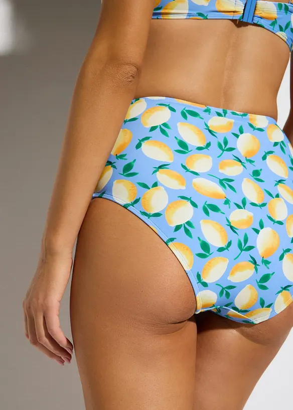Slip a vita alta per bikini, bonprix