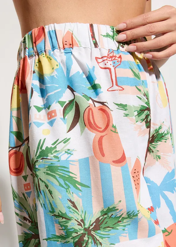 Shorts da spiaggia in misto viscosa fluido, bonprix