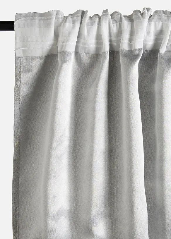 Tenda jacquard in pile lucido (pacco da 1), bonprix