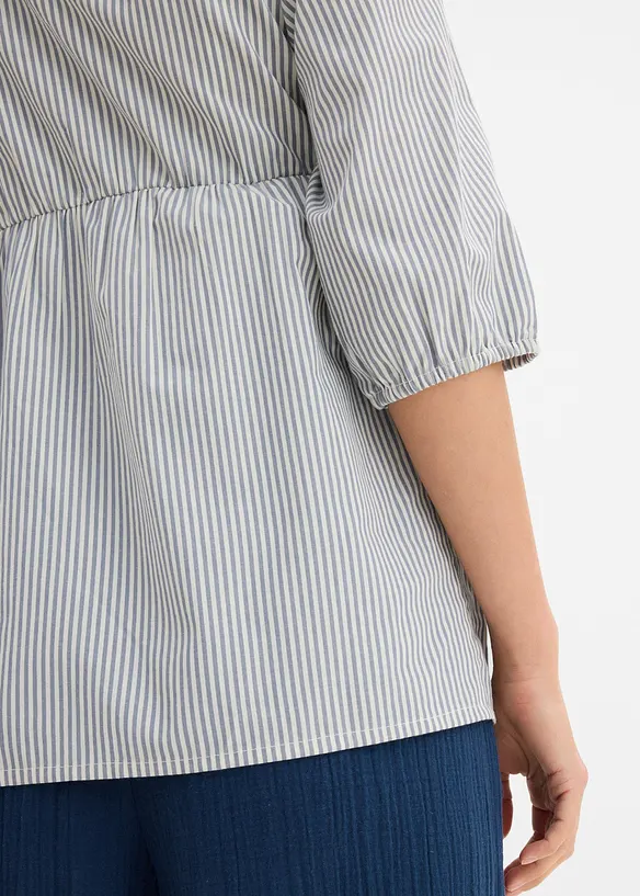 Blusa pr&eacute;maman in tessuto leggero di cotone biologico, bonprix