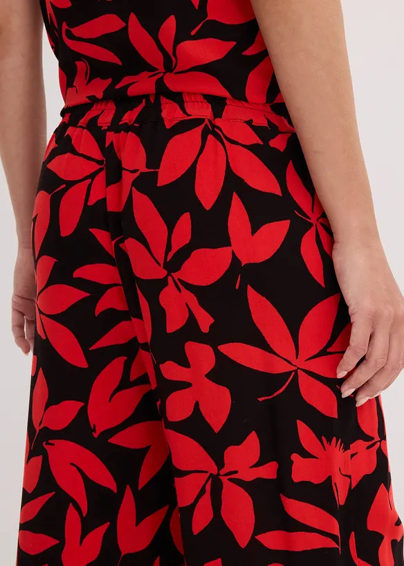 Pantaloni a palazzo in viscosa fluida, bonprix