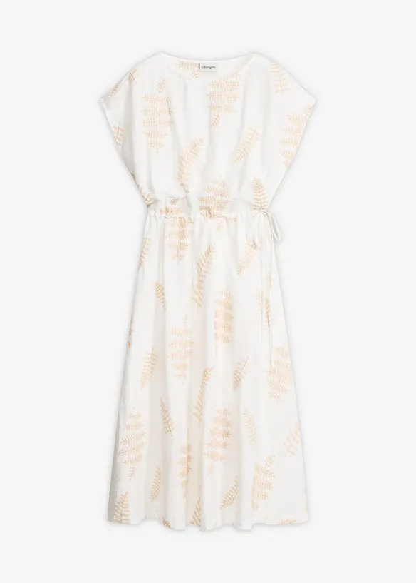Abito midi con ricami, bonprix