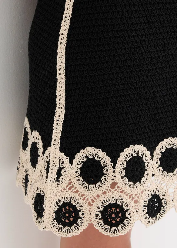 Gonna in maglia di puro cotone, bonprix