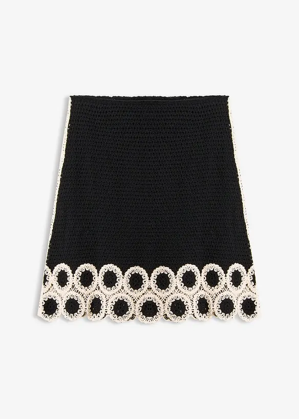 Gonna in maglia di puro cotone, bonprix