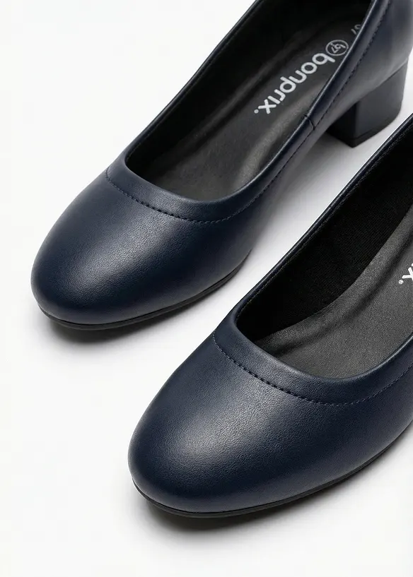 D&eacute;collet&eacute; con tacco a blocco, bonprix