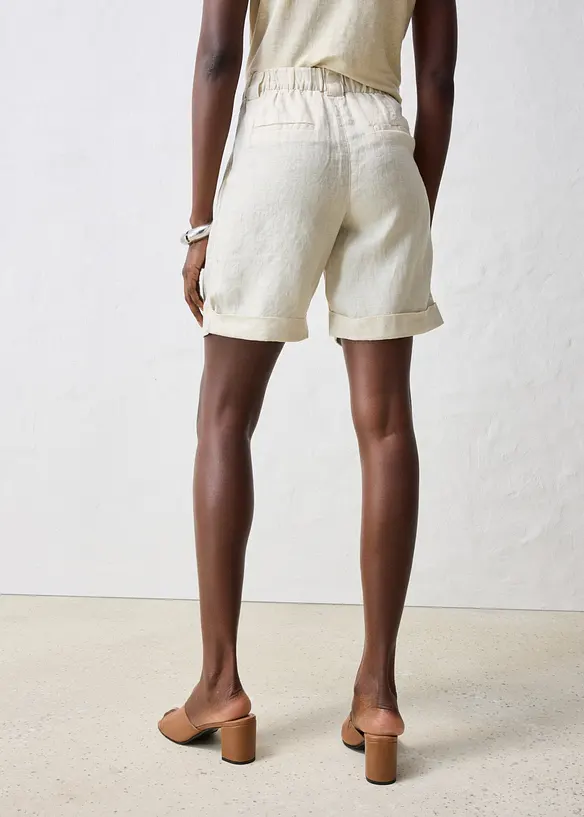 Bermuda in puro lino, bonprix
