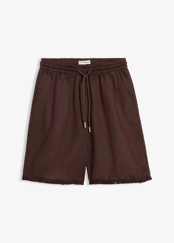 Bermuda in puro lino, bonprix