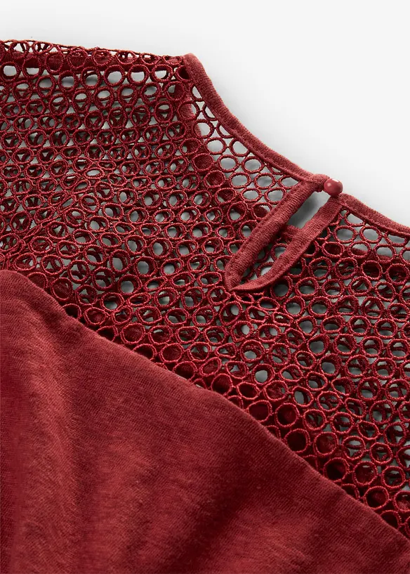 Top in puro lino, bonprix
