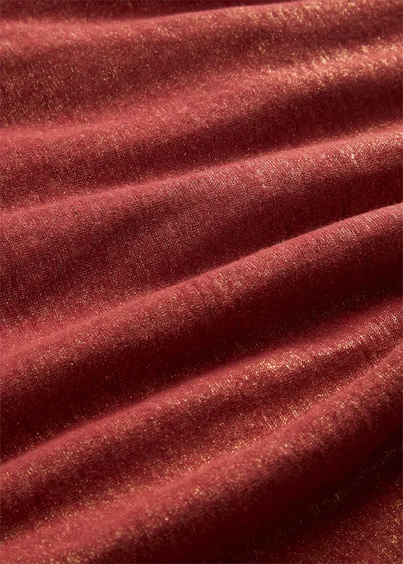Maglia in puro lino con lurex, bonprix