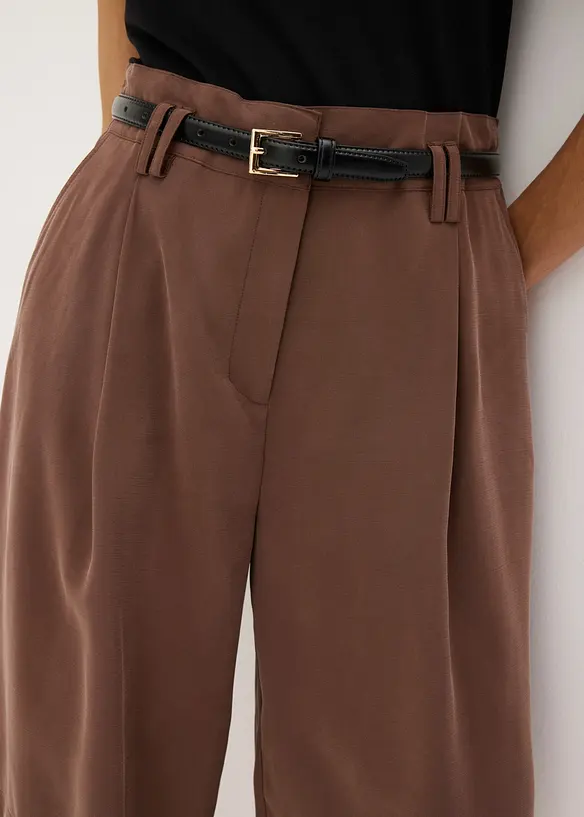 Bermuda in viscosa fluida, bonprix