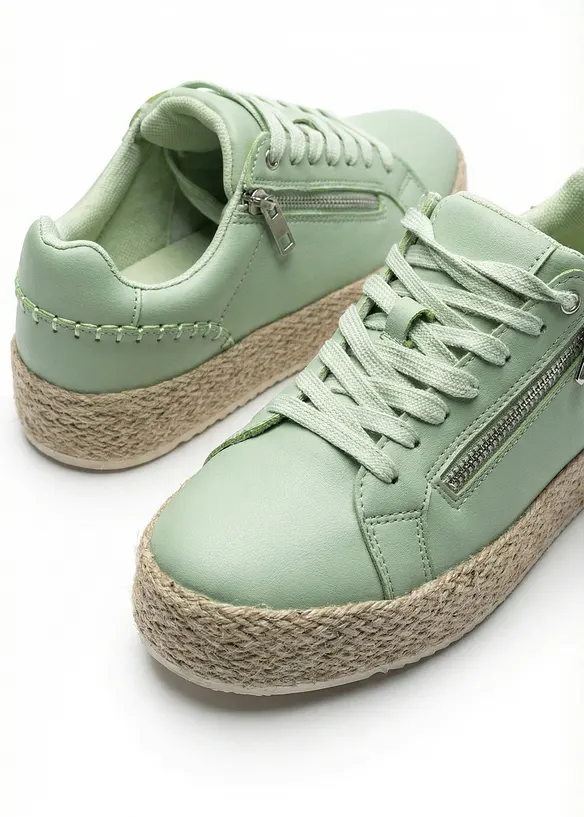 Sneaker con zip, bonprix