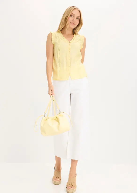 Top con pizzo, bonprix