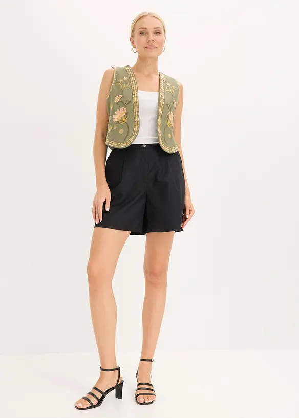 Bermuda con vita comoda, bonprix