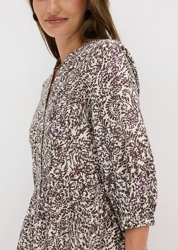 Abito midi in cotone leggero, bonprix